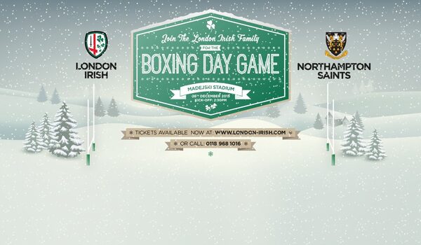 What's on at the Boxing Day game!